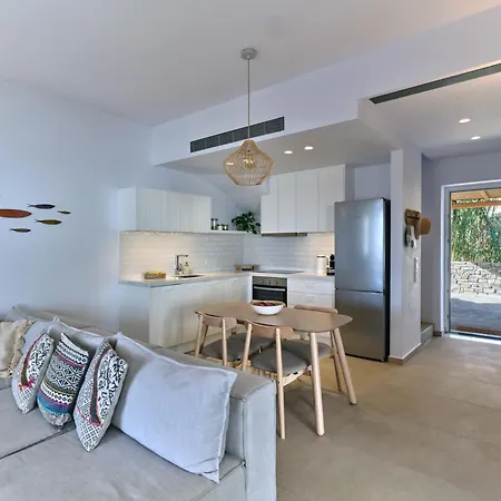 ヴィラ Private Luxury Scarlet Beachfront Villa, Molos, Paros *