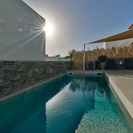 ヴィラ Private Luxury Scarlet Beachfront Villa, Molos, Paros *