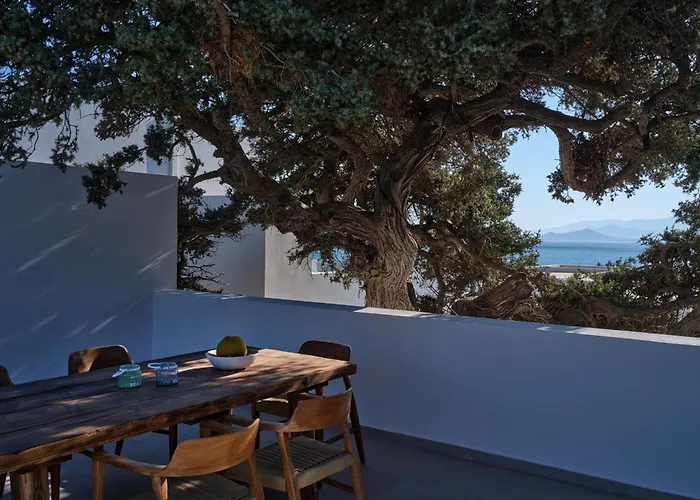 Private Luxury Scarlet Beachfront Villa, Molos, Paros ヴィラ *