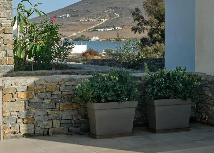 Private Luxury Scarlet Beachfront Villa, Molos, Paros *